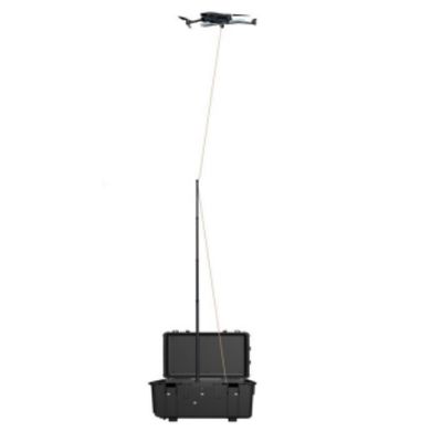 Long Hovering Time Tethered Illumination Unmanned Aerial Vehicle Intelligent Retractable Cable