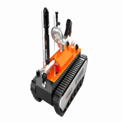 Firefighting fire-extinguishing robot