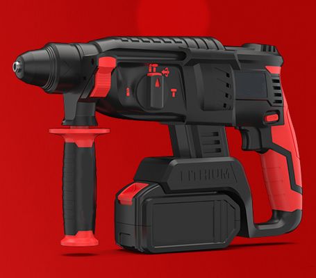 Increase the hammering on the cylinder cable drilling tool Safe clutch overload automatic shutdown without hurting hands