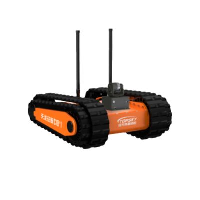 Firefighting Reconnaissance Robot with LIDAR Rotary Scanner for 3D Point Cloud Processing and Explosion Proof Capabilities