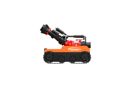 portable new energy vehicle fire extinguishing robot