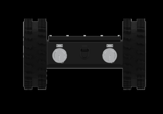 Ip68 Explosion Proof Aluminium Robot Chassis Max Load 300kg