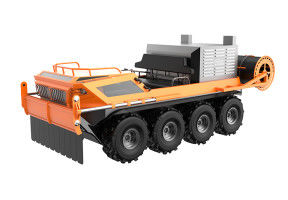 ماشین آتش نشانی دوزیستی 8 × 8 پوشش داده شده ضد آتش مواد ضد شعله